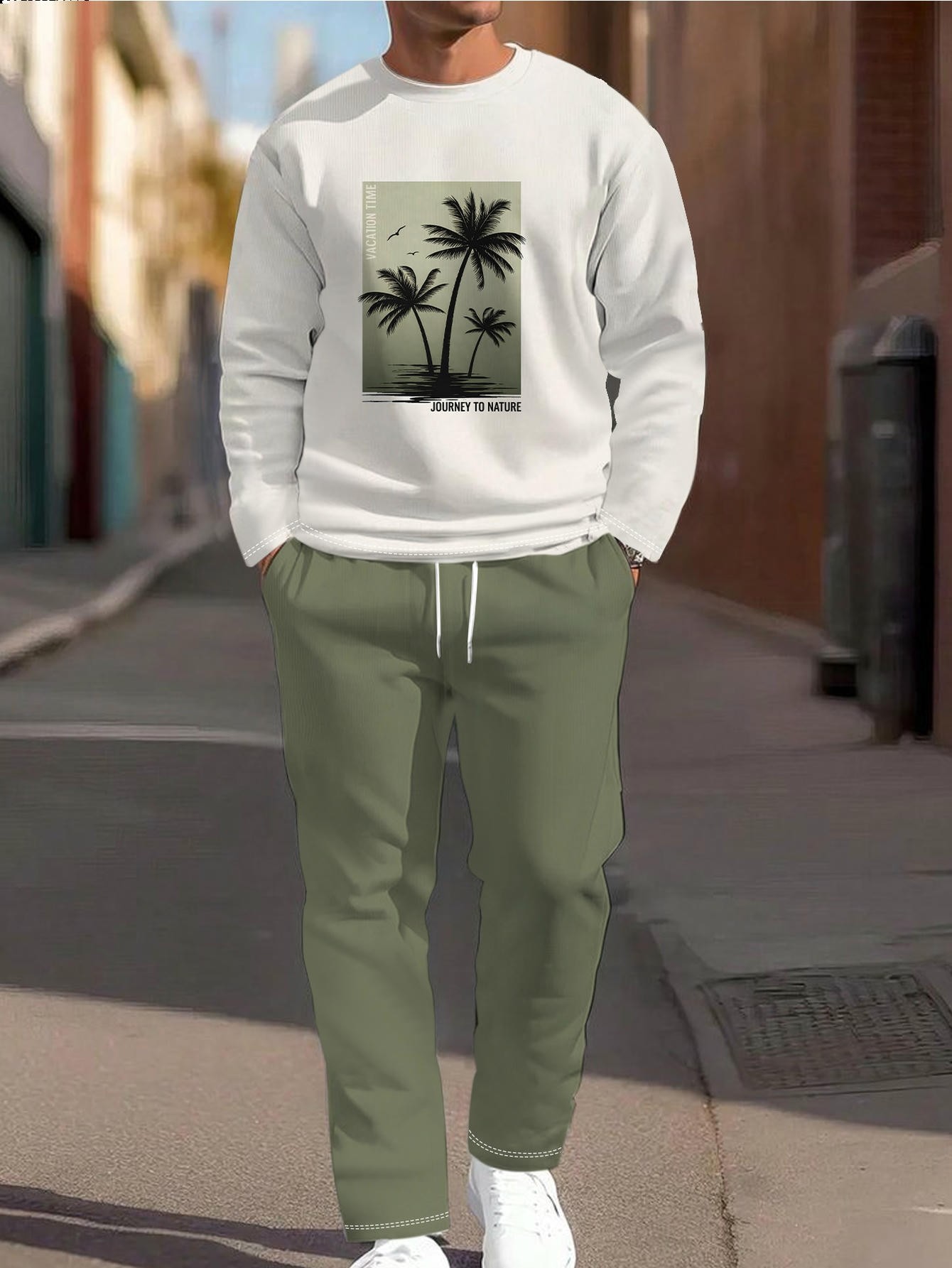 Street Fashion Style - Новинка осени 2026: Мужской комплект из